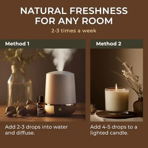 Gya Labs Cypress Essential Oil 10ml (0.34 Fl Oz) | Natural Green & Earthy Aroma for Diffusers & Candles thumbnail 4