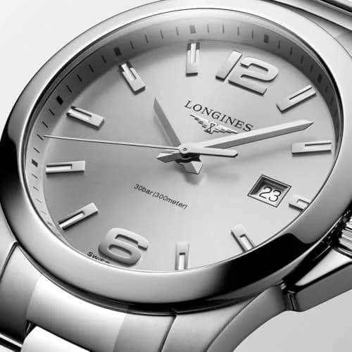 Longines Conquest 41MM Quartz Watch | Sporty Elegance with Sapphire Crystal (70-120 chars) thumbnail 2
