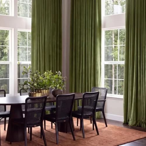 HPD Half Price Drapes Signature Velvet Thermal Blackout Curtains 50W x 96L | Insulated & Privacy (70-120 chars) thumbnail 2