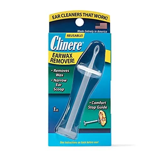 Clinere Ear Cleaner Earwax Remover Reusable Tool with Comfort Guide, 1ct | Safe, Effective Earwax Scooping Tool for Home Use thumbnail 1