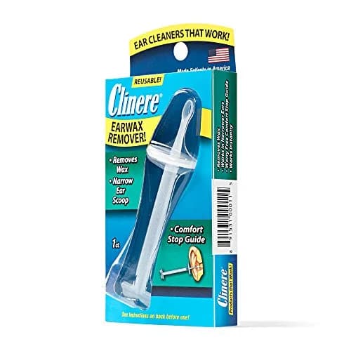 Clinere Ear Cleaner Earwax Remover Reusable Tool with Comfort Guide, 1ct | Safe, Effective Earwax Scooping Tool for Home Use thumbnail 2