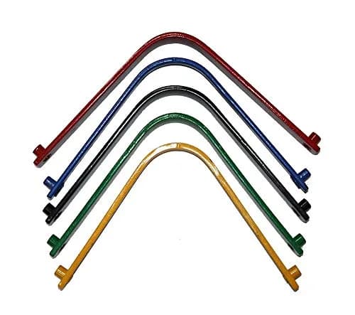 Henri de Rivel Adjustable Gullet Plates for IGP Saddles | Easy Replacement, Multiple Sizes, Custom Fit for Horse Saddles - Yellow - Narrow thumbnail 1