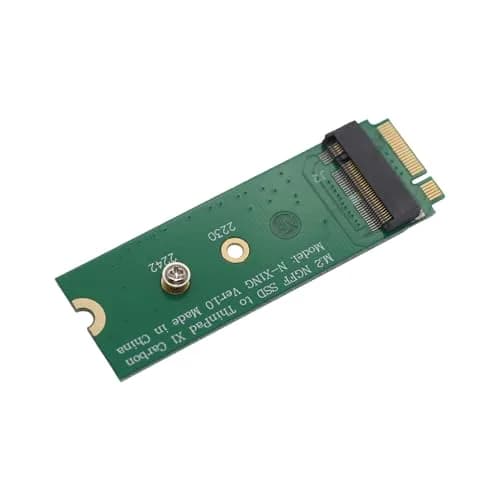 Mustpoint M.2 NGFF SATA SSD to 2013 X1 Carbon Ultrabook Adapter Converter Card, 2230/2242 Sizes | For Lenovo X1 Carbon Ultrabook thumbnail 2