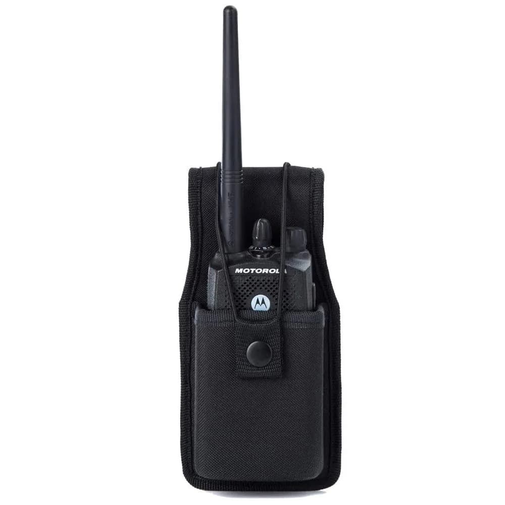 LUITON Universal Radio Case 19cm (7.48in) | Duty Belt Holster for Motorola MT500, MTS2000 & Similar