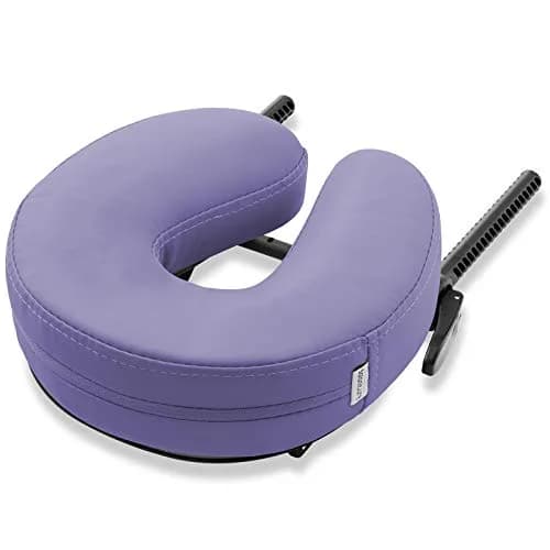 Saloniture Adjustable Massage Table Face Cradle and Pillow 3" Foam - Lavender | Fits Most Standard Portable Massage Tables thumbnail 2