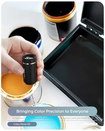 COLOR MUSE SE Colorimeter Paint Color Matching Tool with Calibration Cap | 3cm (1.18in) Device thumbnail 8