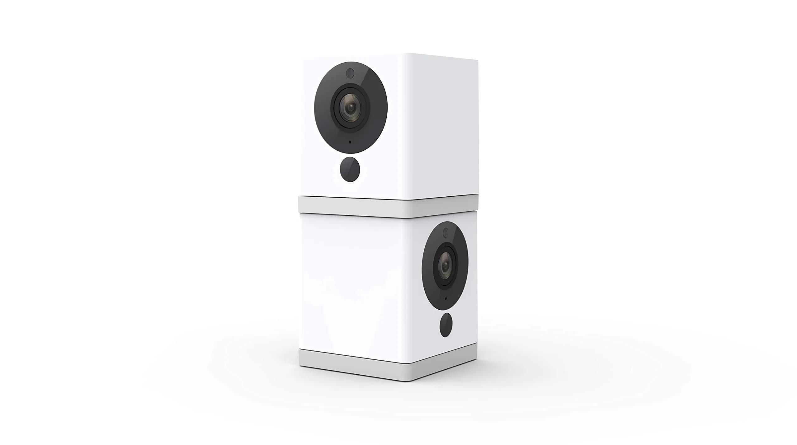 Wyze Cam 1080p HD Indoor WiFi Smart Home Camera with Night Vision, 2-Way Audio, Works with Alexa & Google Assistant (Pack of 2) | Motion Tagging - main product image