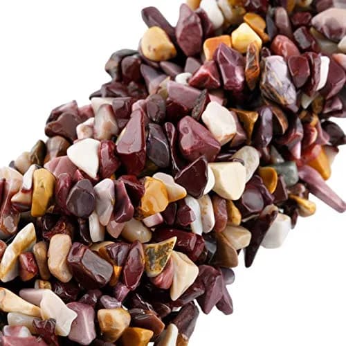 TUMBEELLUWA Mookaite Crystal Chips 5-8mm | Unique Jewelry Beads for DIY Crafts thumbnail 1