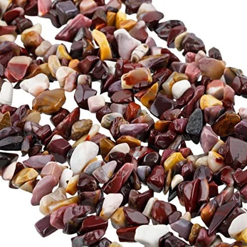 TUMBEELLUWA Mookaite Crystal Chips 5-8mm | Unique Jewelry Beads for DIY Crafts thumbnail 5