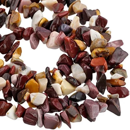TUMBEELLUWA Mookaite Crystal Chips 5-8mm | Unique Jewelry Beads for DIY Crafts thumbnail 2