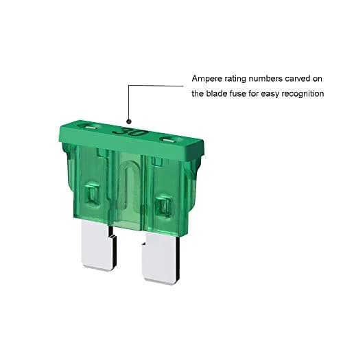 SIM&NAT Standard Blade Car Fuse Assortment 130PCS (1A-40A) | Protects Your Vehicle's Electrical System thumbnail 5
