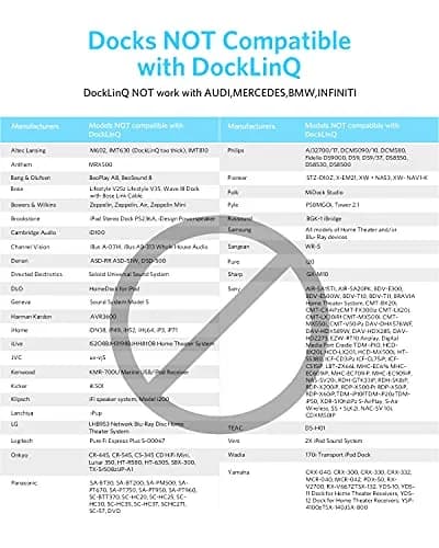 INVERY DockLinQ Pro Bluetooth 5.0 Adapter Receiver for Bose Sounddock & 30-Pin Docks | 15m Range thumbnail 6