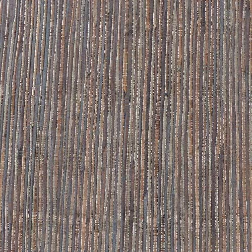 SARO LIFESTYLE Shimmering Woven Nubby Table Runner 16"x72" | Water Hyacinth with Metallic Threads thumbnail 3