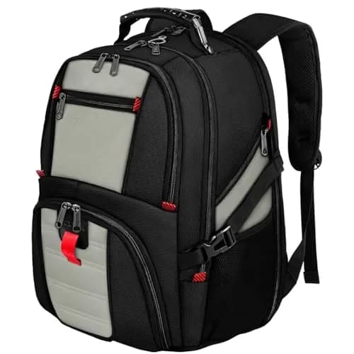 YOREPEK Large Laptop Backpack for Men, Heavy Duty Travel Backpack 43.2 cm (17 Inch) | TSA Approved Carry-On thumbnail 1