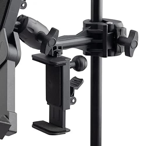 OnStage TCM1500 Tablet Holder with Clamp Mount | Adjustable 7.9"-12.9" Screen Size thumbnail 3