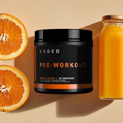 Kaged Original Pre Workout Powder | Orange Krush | 20 Servings | Supports Muscle Pumps & Performance thumbnail 7