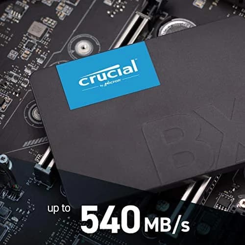 Crucial BX500 240GB SSD | 3D NAND SATA 2.5-Inch | Up to 540MB/s, Energy Efficient thumbnail 7