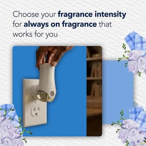 Glade PlugIns Refills Air Freshener Clean Linen Scent 5 x 3.35 Fl Oz (167.5 Fl Oz Total) | Essential Oils for Home & Bathroom thumbnail 7