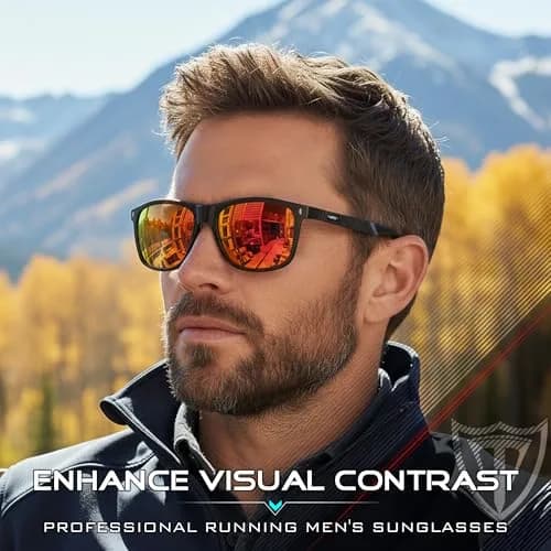 ATTCL Polarized Sunglasses Men Square Al-Mg Metal Driving UV400 Lightweight thumbnail 2