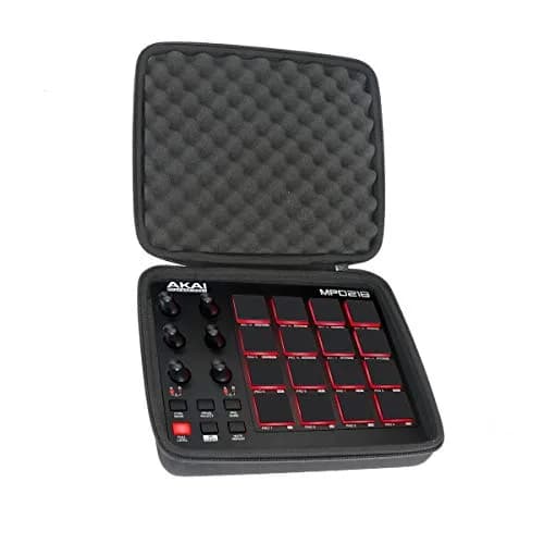 co2CREA Hard Case for Akai Professional MPD218 | MIDI Drum Pad Controller Travel Case thumbnail 2
