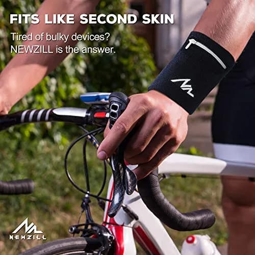 NEWZILL Wrist Wallet Wristband with Zipper for Men & Women, Cotton 1PC | Sweatproof & Safe for Sports & Activities thumbnail 6