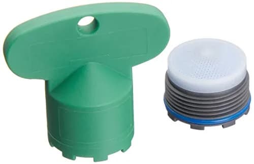 Kohler 1363455 Aerator Kit with Removal Tool, M10 Thread, 1.3 cm (0.5 inch) Diameter | Genuine Part for Faucet Longevity thumbnail 1