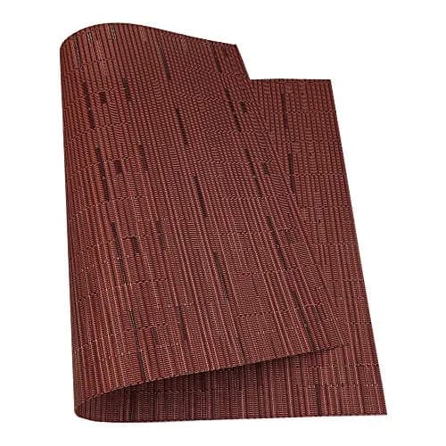 WAZAIGUR Placemats Set of 6 | Heat-Resistant, Easy to Clean, Stylish Vinyl Table Mats for Modern Dining thumbnail 4