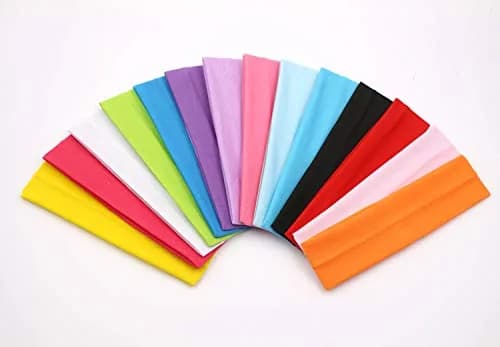 Zapire Stretchy Soft Head Wraps and Hair Accessories 14 Packs | Gentle Hold for Sports & Daily Use thumbnail 2