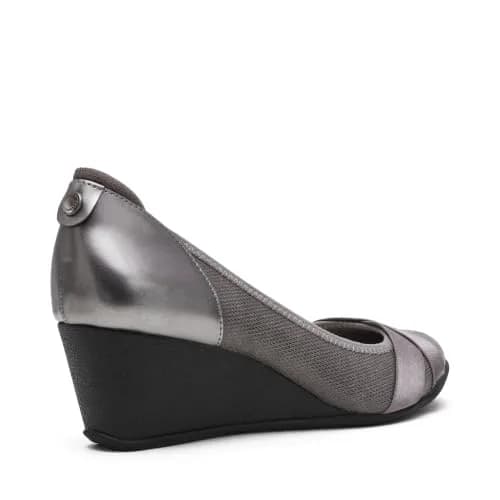 Anne Klein Sport Timeout Wedge Heel Pewter 11 M | Stylish Comfort for Women thumbnail 2