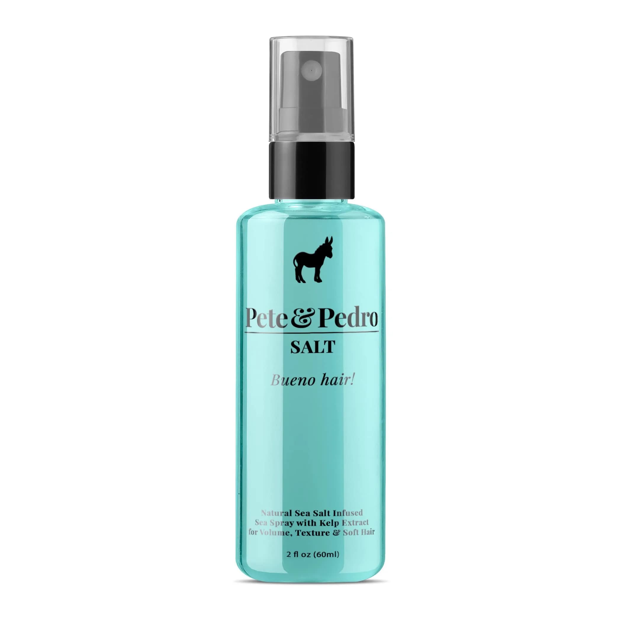 Pete & Pedro Natural Sea Salt Spray 60ml (2 Fl Oz) | Adds Volume & Texture - main product image