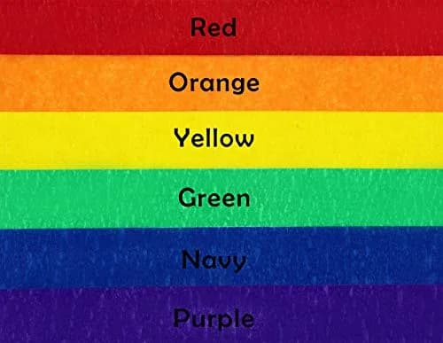 JONYEE Colored Masking Tape 6 Rolls | 1 Inch Wide, 13 Yards Each | Arts, Crafts, Labeling & Kids' Projects thumbnail 4