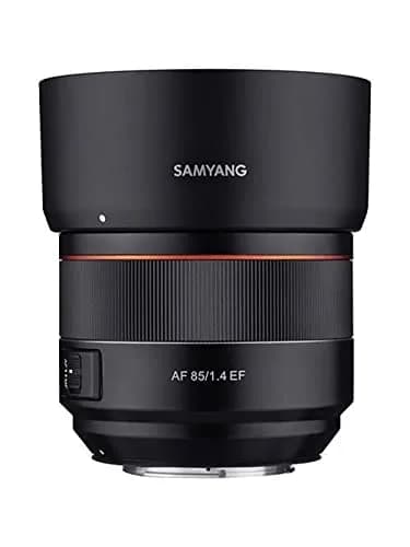 Samyang 85mm F1.4 Auto Focus Telephoto Lens for Canon EF/EF-S | Portrait & Low-Light Performance thumbnail 1