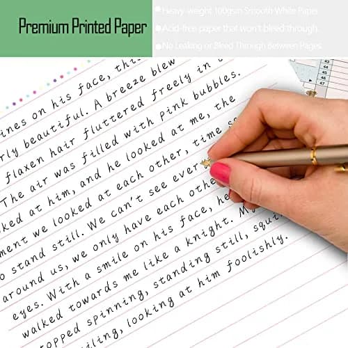 Rancco A6 Planner Inserts Lined Paper, Colorful 90 Page 6-Ring Memo Refill, Double-sided, 6.9x3.7" | Refillable Planner Paper for Office & School thumbnail 5