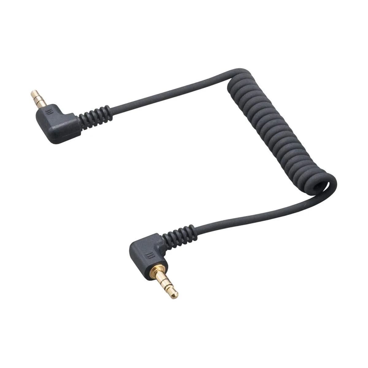 Zoom SMC-1 Stereo Mini Cable for DSLR Camera | 3.5mm TRS to TRS, Pack of 2, 0.61m (2ft), Black — Black