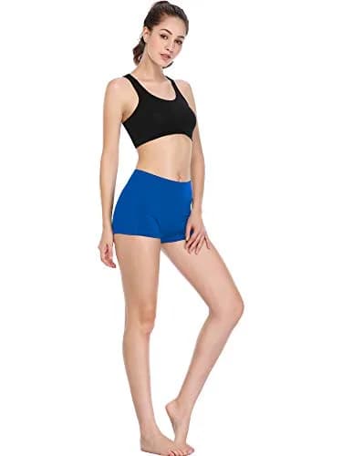 CADMUS Women's High Waist Workout Shorts with Pocket, 3 Pack, XX-Large | Breathable, Moisture-Wicking Active Shorts thumbnail 5