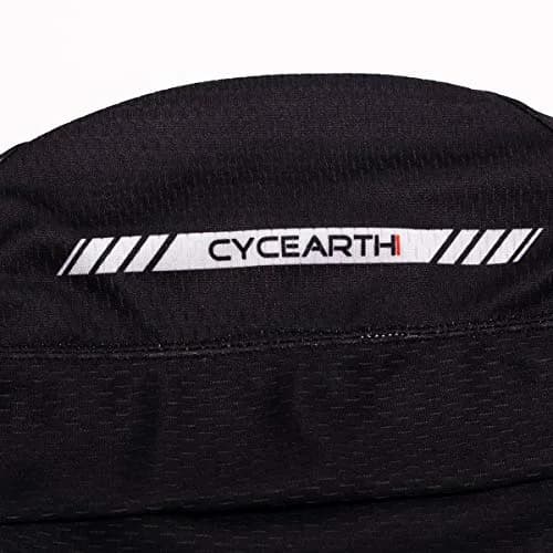 CYCEARTH Cycling Headscarf Dew Rag Black | Moisture Wicking Polyester for Sports & Outdoor Activities thumbnail 3