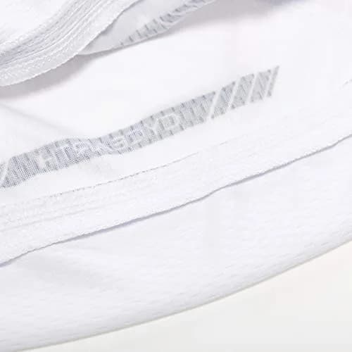 CYCEARTH White Cycling Headscarf Dew Rag for Men | 100% Polyester thumbnail 4