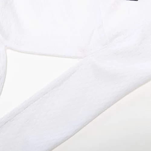 CYCEARTH White Cycling Headscarf Dew Rag for Men | 100% Polyester thumbnail 5