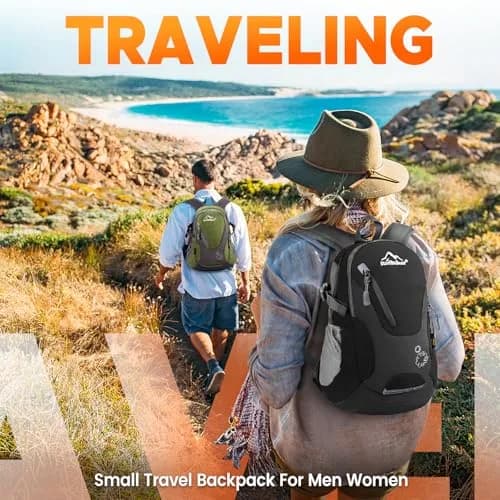 sunhiker Small Hiking Backpack Women Men 20L Lightweight Travel Daypack Waterproof & Breathable thumbnail 6