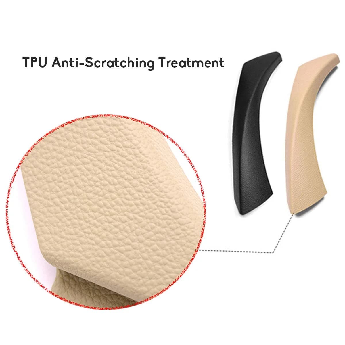 Jaronx Left Side Door Handle Outer Cover for BMW 3 Series E90/E91 | Beige, OEM Fit, Durable thumbnail 5