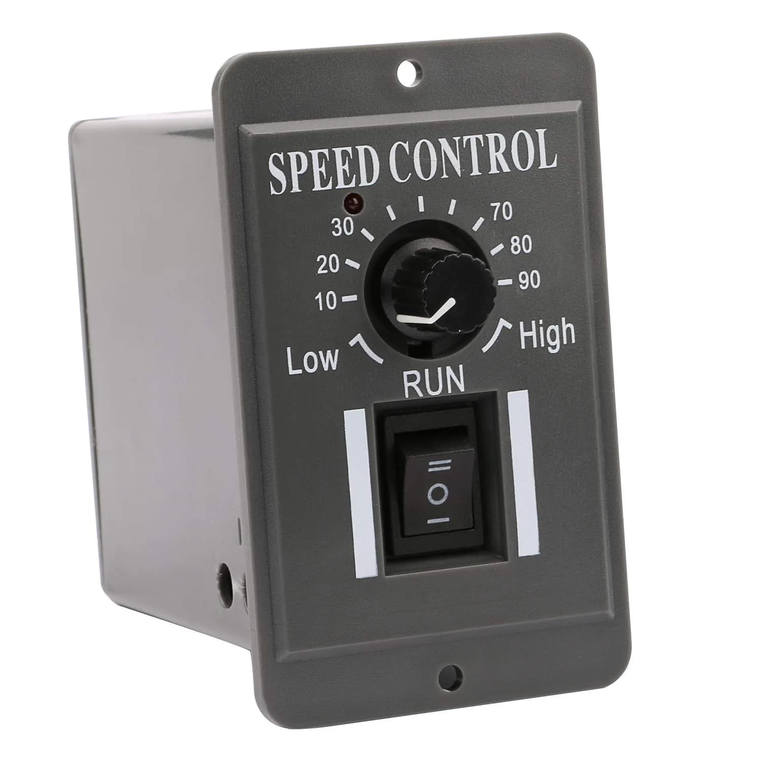 Yeeco DC Motor Controller 10-60V | PWM Stepless Brushed Motor Control, 6A Max, 300W, USA Import