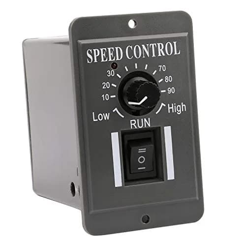 Yeeco DC Motor Controller 10-60V | PWM Stepless Brushed Motor Control, 6A Max, 300W, USA Import thumbnail 1