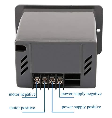 Yeeco DC Motor Controller 10-60V | PWM Stepless Brushed Motor Control, 6A Max, 300W, USA Import thumbnail 4