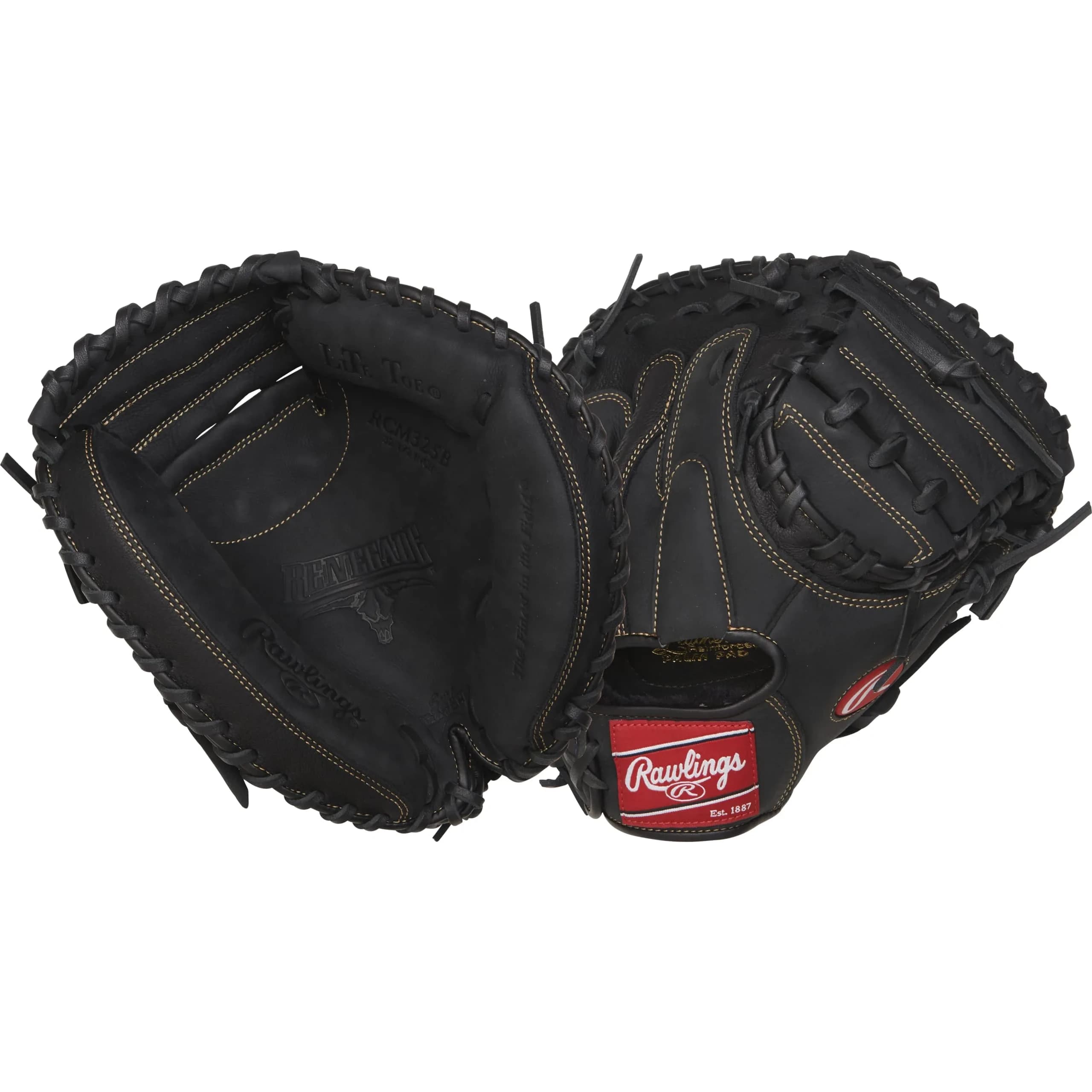 Rawlings Renegade Baseball First Base Glove | Left Hand Throw 29.21 cm (11.5") | Game-Ready Leather for Adult Players — Catcher's Mitt