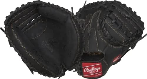 Rawlings Renegade Baseball Catcher's Mitt 32.5 inch (82.55 cm) | Game-Ready Leather Palm for Adult & Youth Play thumbnail 1