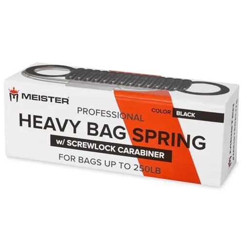 Meister Heavy Bag Spring for Punching Bags up to 250lb | Cushions Movement & Protects Mount thumbnail 4