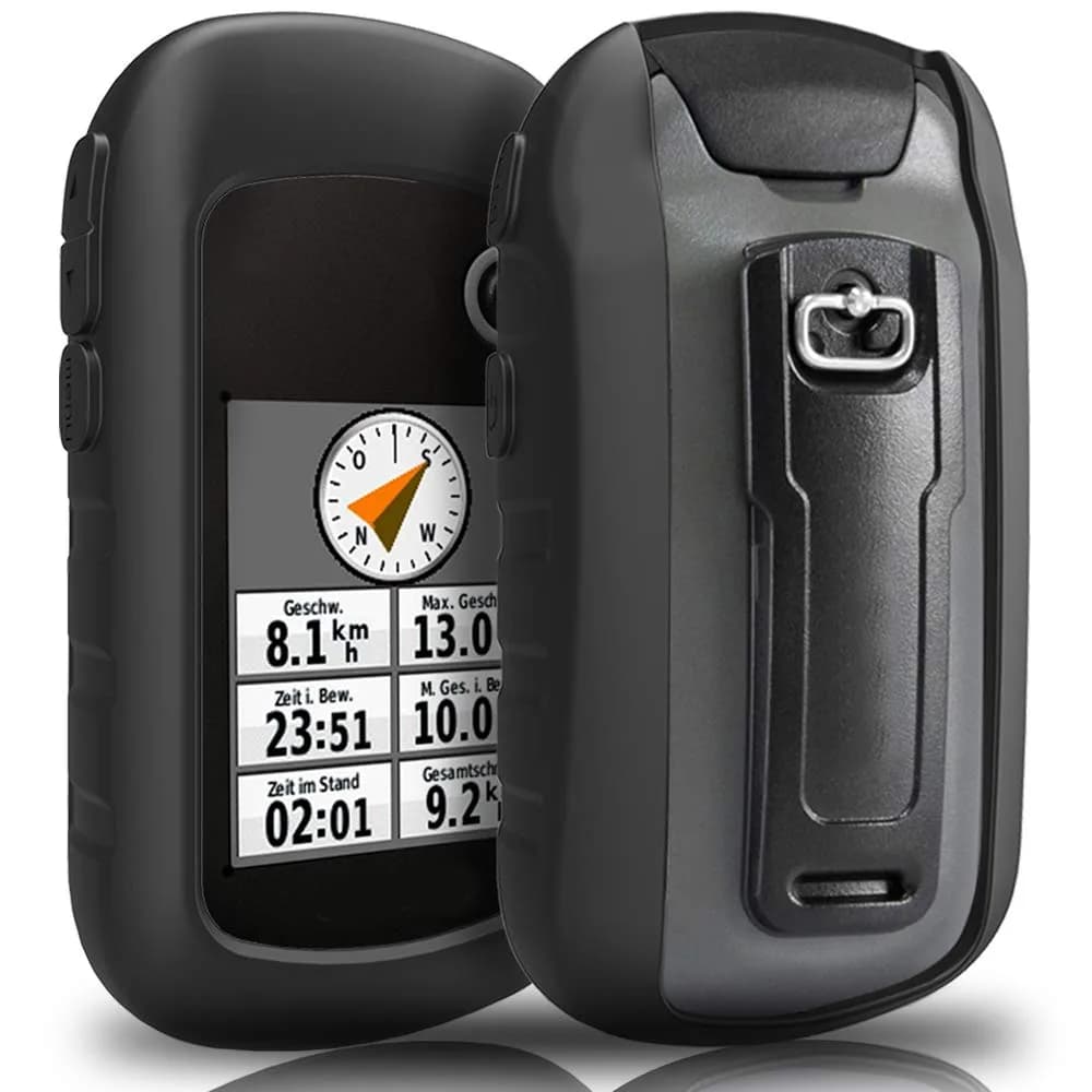 TUSITA Silicone Case for Garmin eTrex 10-32X GPS Navigator | 1-Pack, Black - main product image