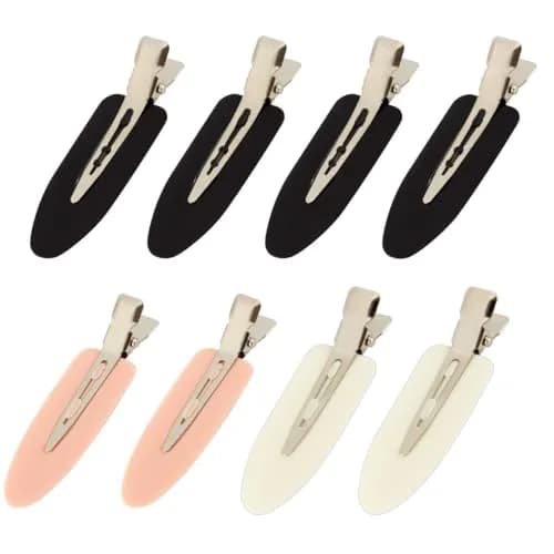 MADHOLLY 8Pcs Creaseless Hair Clips for Women Styling, 2.4*0.8inch | No Crease No Bend Hair Accessories thumbnail 1