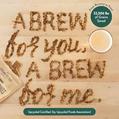 CRAFTED BY HUMANS LOVED BY DOGS Brew Biscuits, Crunchy Bacon Dog Treats, 5 oz | Natural, Human-Grade, USA-Sourced thumbnail 9