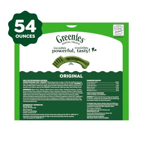 Greenies Teenie Original Natural Dental Dog Treats, Chicken, 192 Count (Pack of 1) | Vet-Recommended for Small Dogs 5-15 lbs thumbnail 9